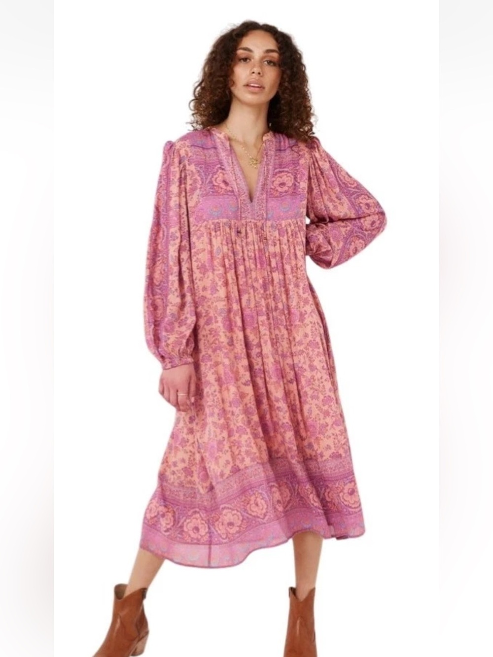 Spell and the Gypsy Folk Song Floral Blossom boho dress.